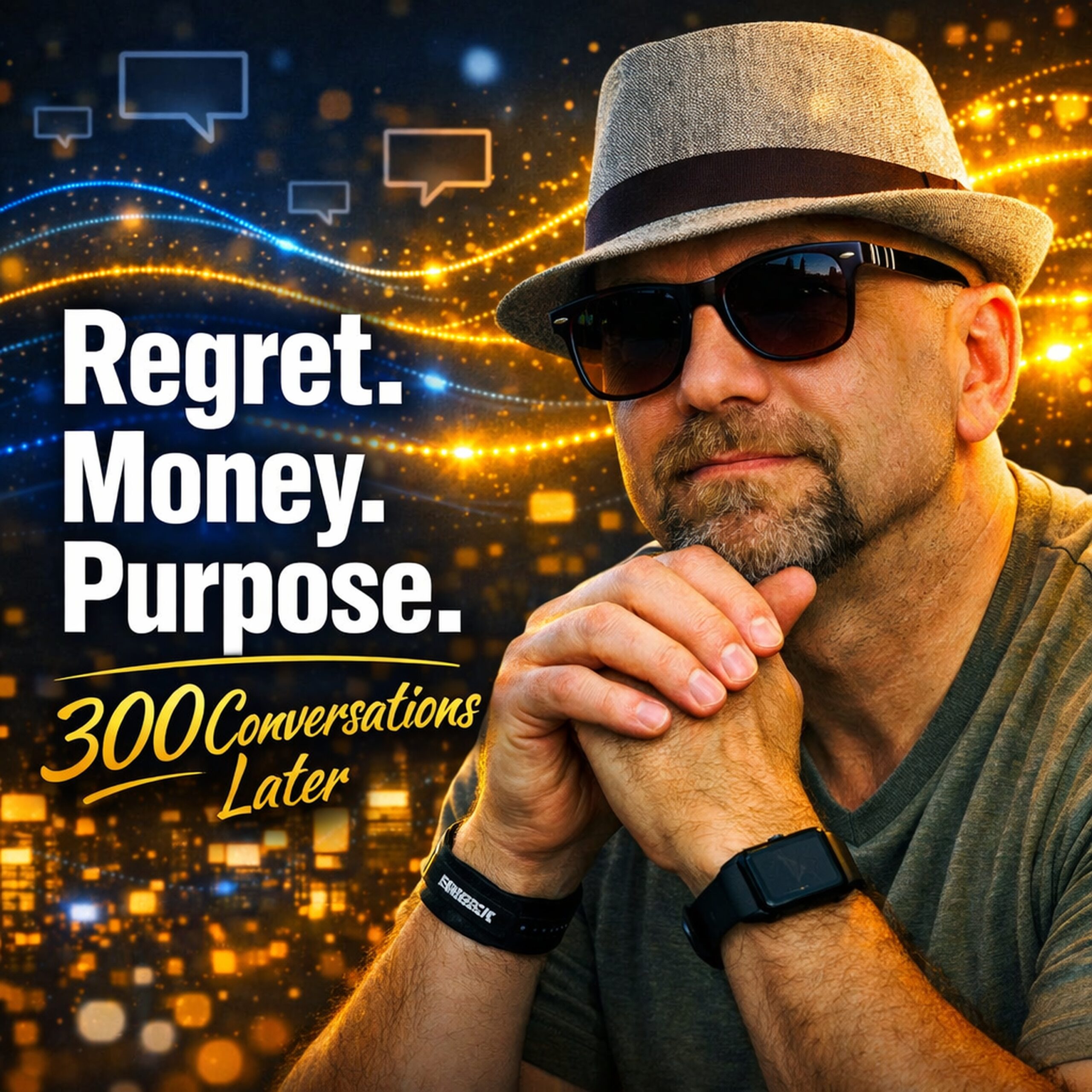 Dwight Heck on 300 episodes, regret, money and purpose, Give A Heck Podcast